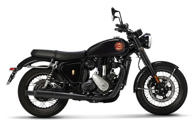 bsa gold star shadow black
